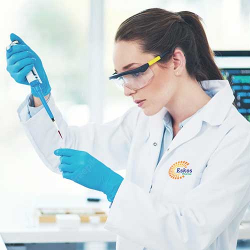 A Women Is Working In Lab